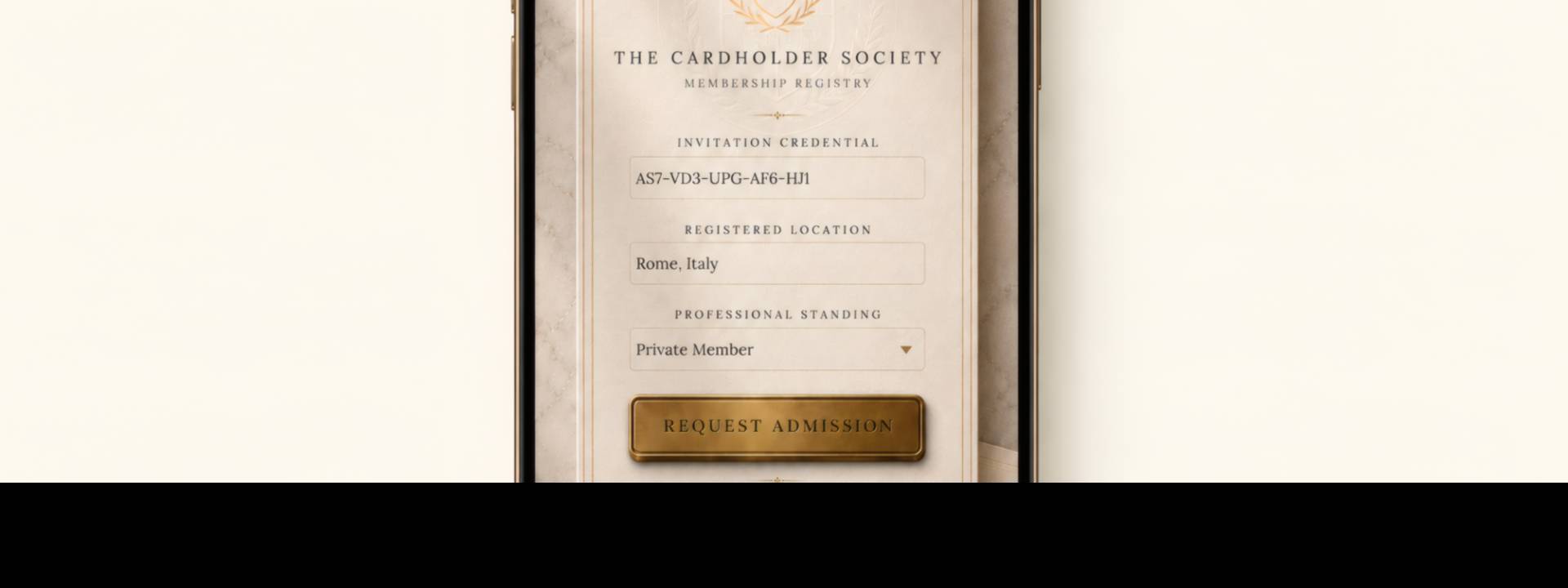 The Carte Privée game